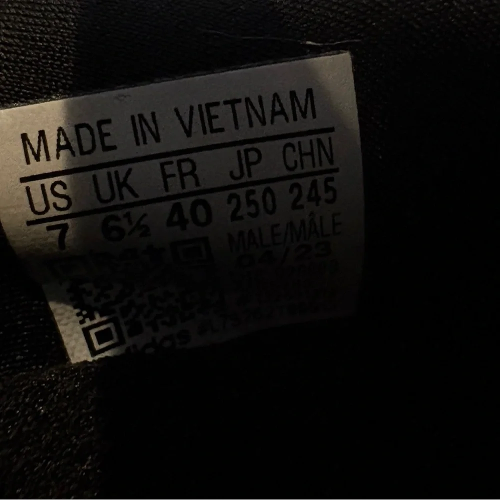 adidas size